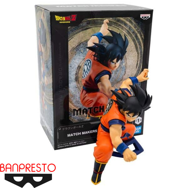 Banpresto Dragon Ball Z Match Makers Goku (Vs Vegeta) Goku Figure